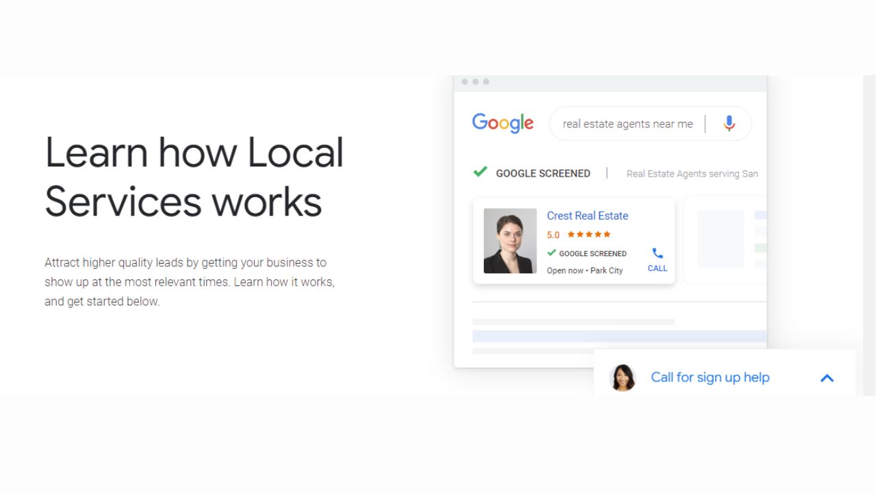 local service ads - google ads forreal estate