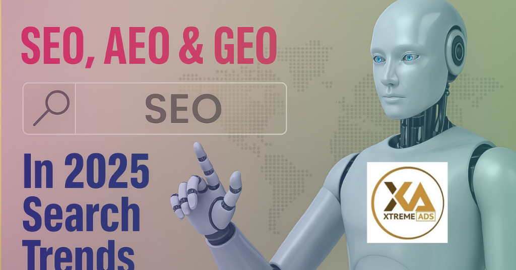 SEO , AEO , GEO