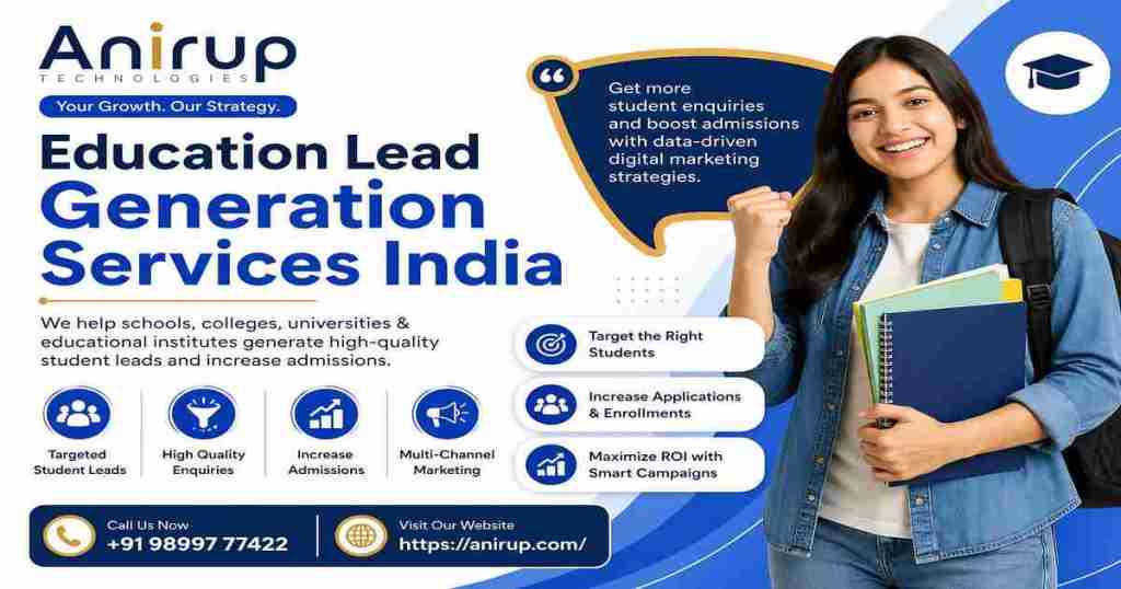 education lead generation services India